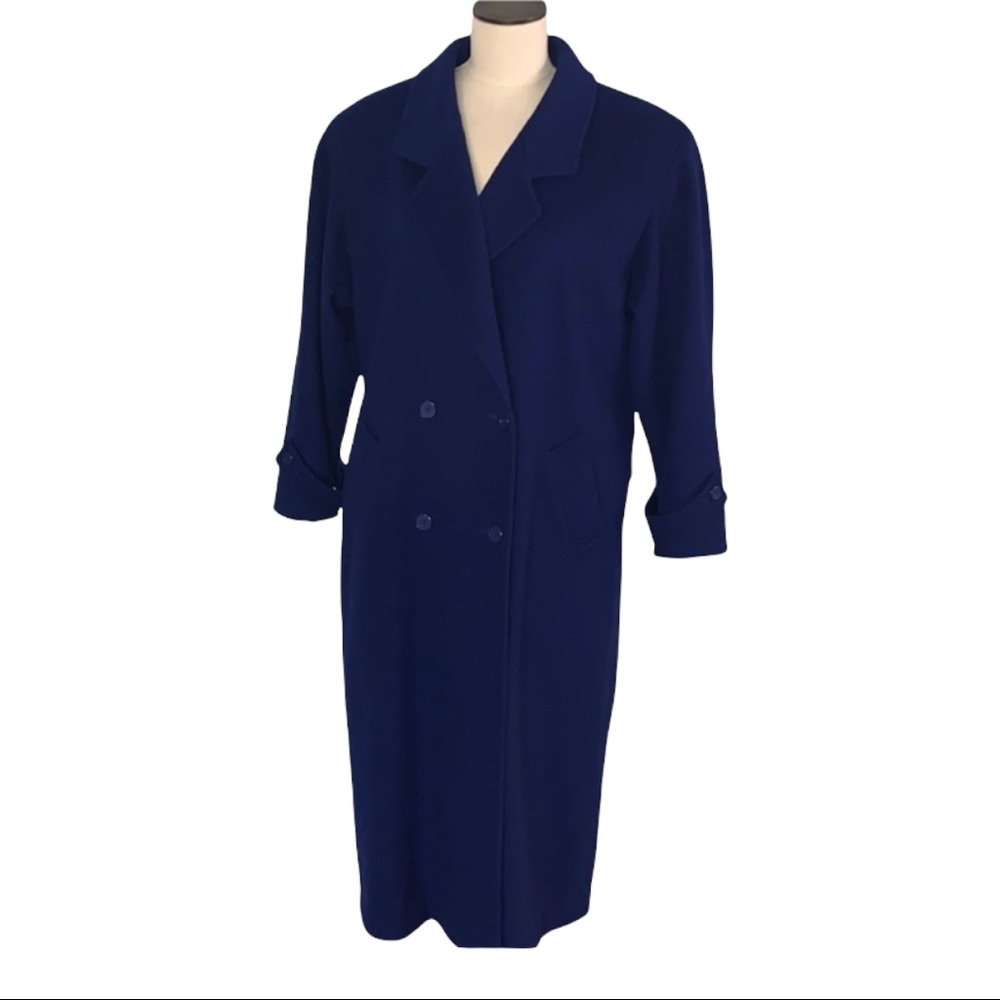Vintage double breasted Blue coat